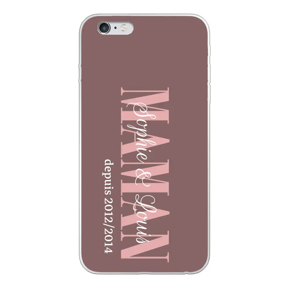 Êtres chers - Coque de téléphone personnalisée