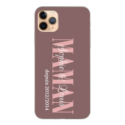 Êtres chers - Coque de téléphone personnalisée