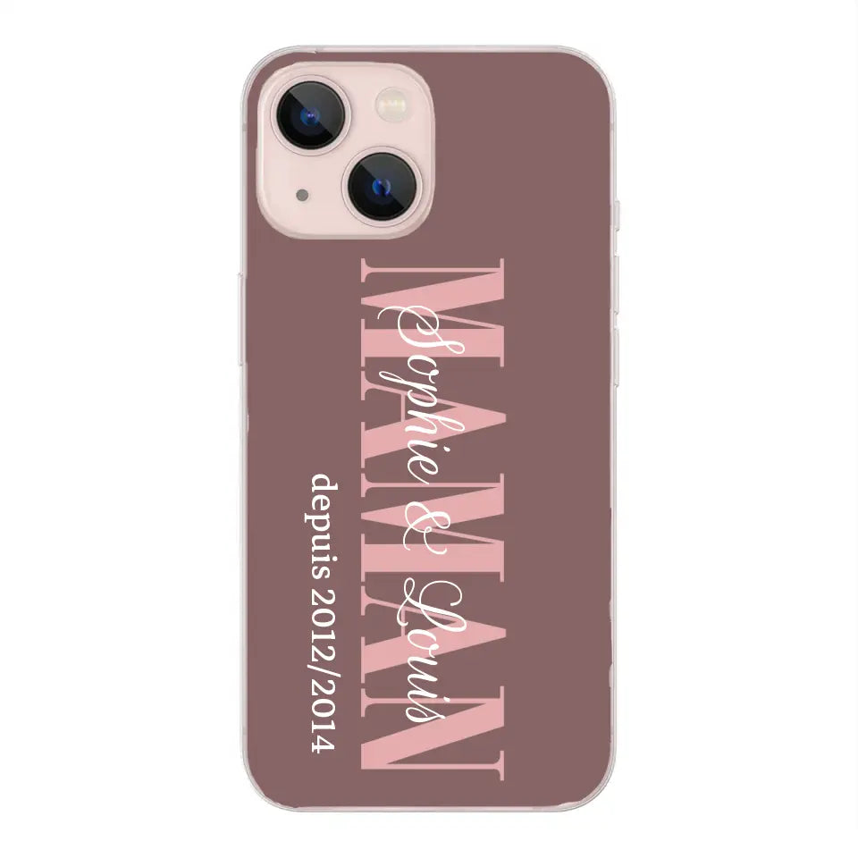 Êtres chers - Coque de téléphone personnalisée
