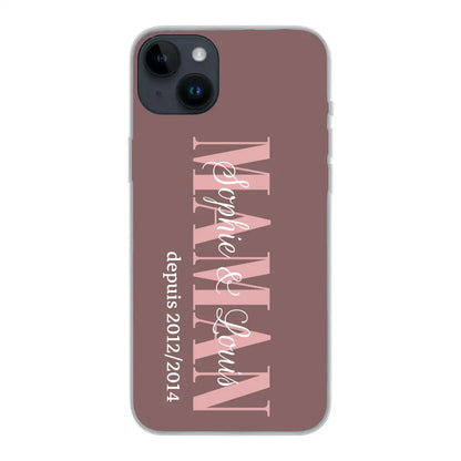 Êtres chers - Coque de téléphone personnalisée