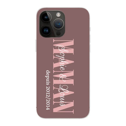 Êtres chers - Coque de téléphone personnalisée