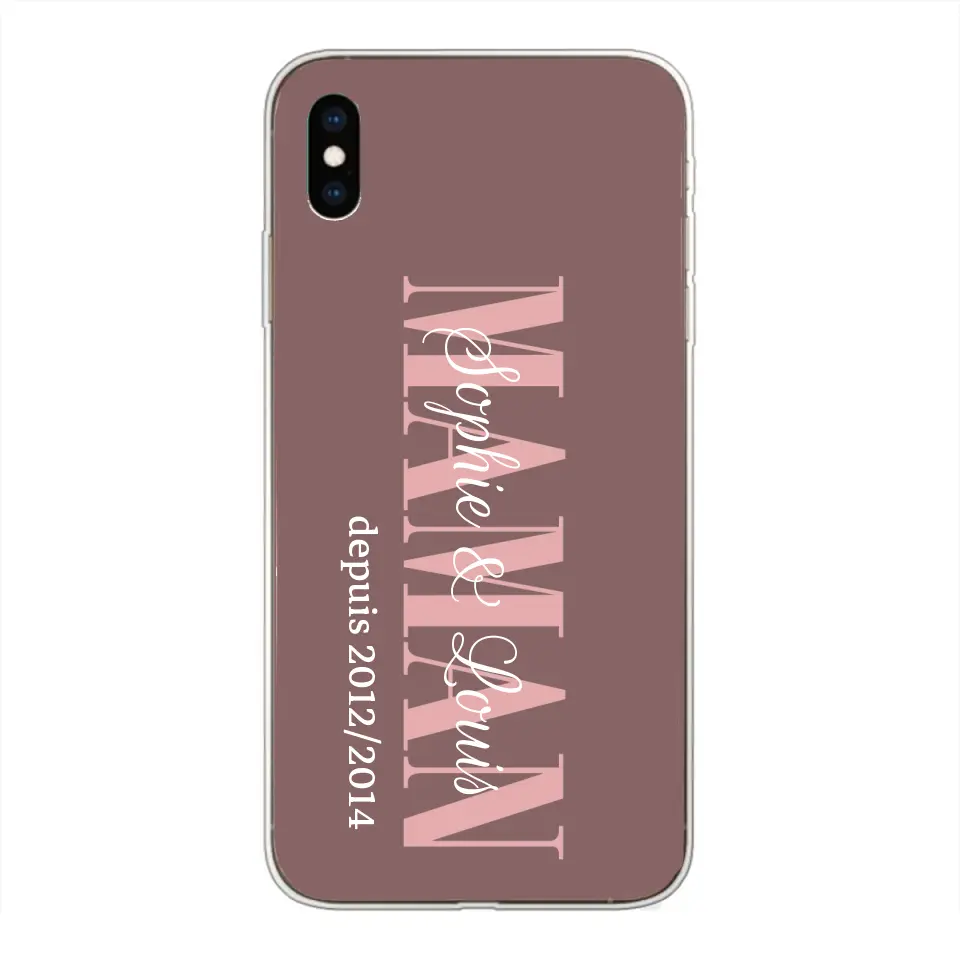 Êtres chers - Coque de téléphone personnalisée