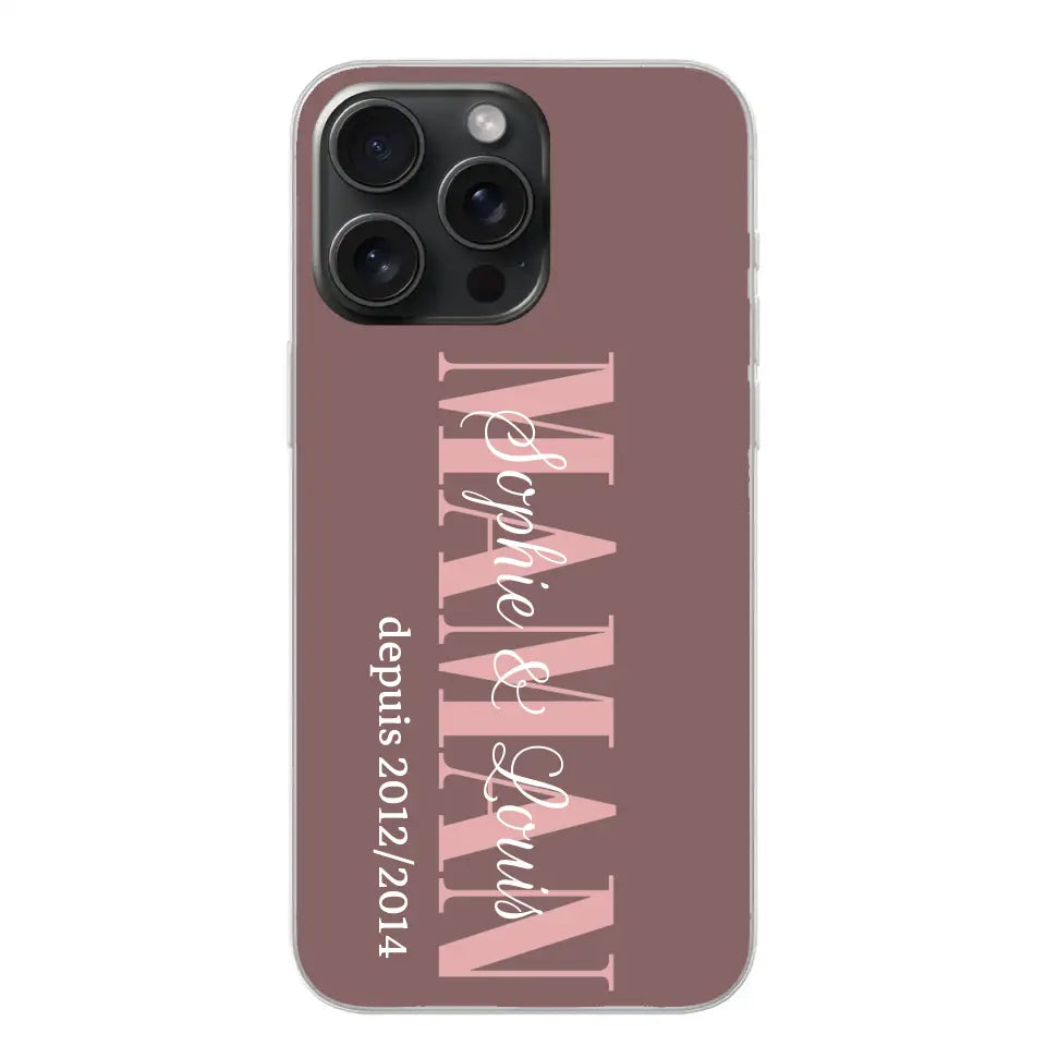 Êtres chers - Coque de téléphone personnalisée