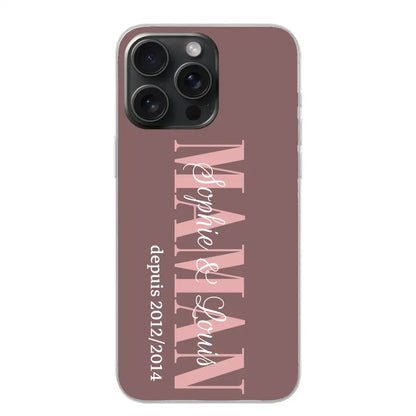 Êtres chers - Coque de téléphone personnalisée