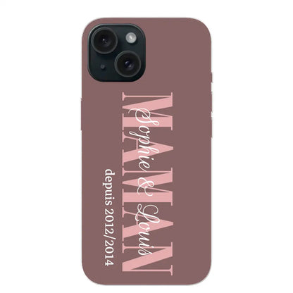 Êtres chers - Coque de téléphone personnalisée