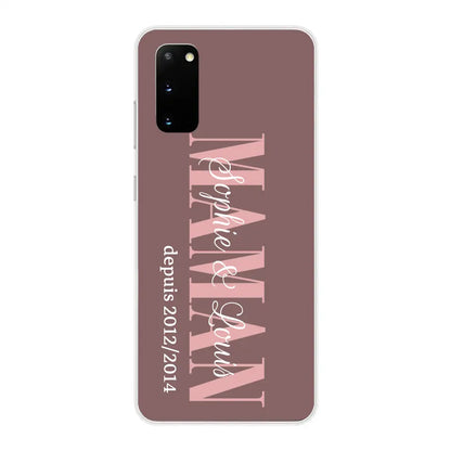 Êtres chers - Coque de téléphone personnalisée