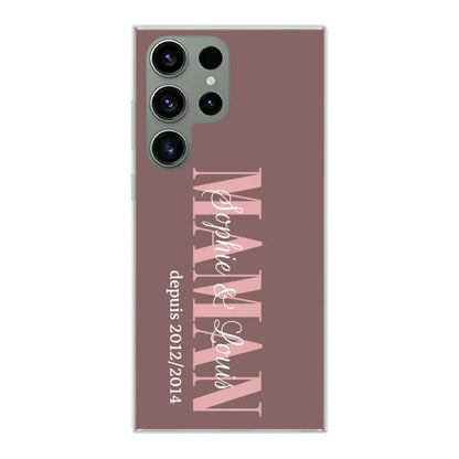 Êtres chers - Coque de téléphone personnalisée