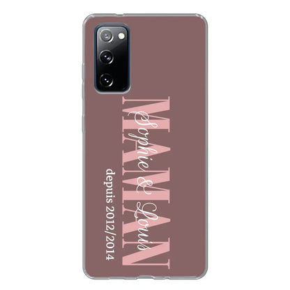 Êtres chers - Coque de téléphone personnalisée