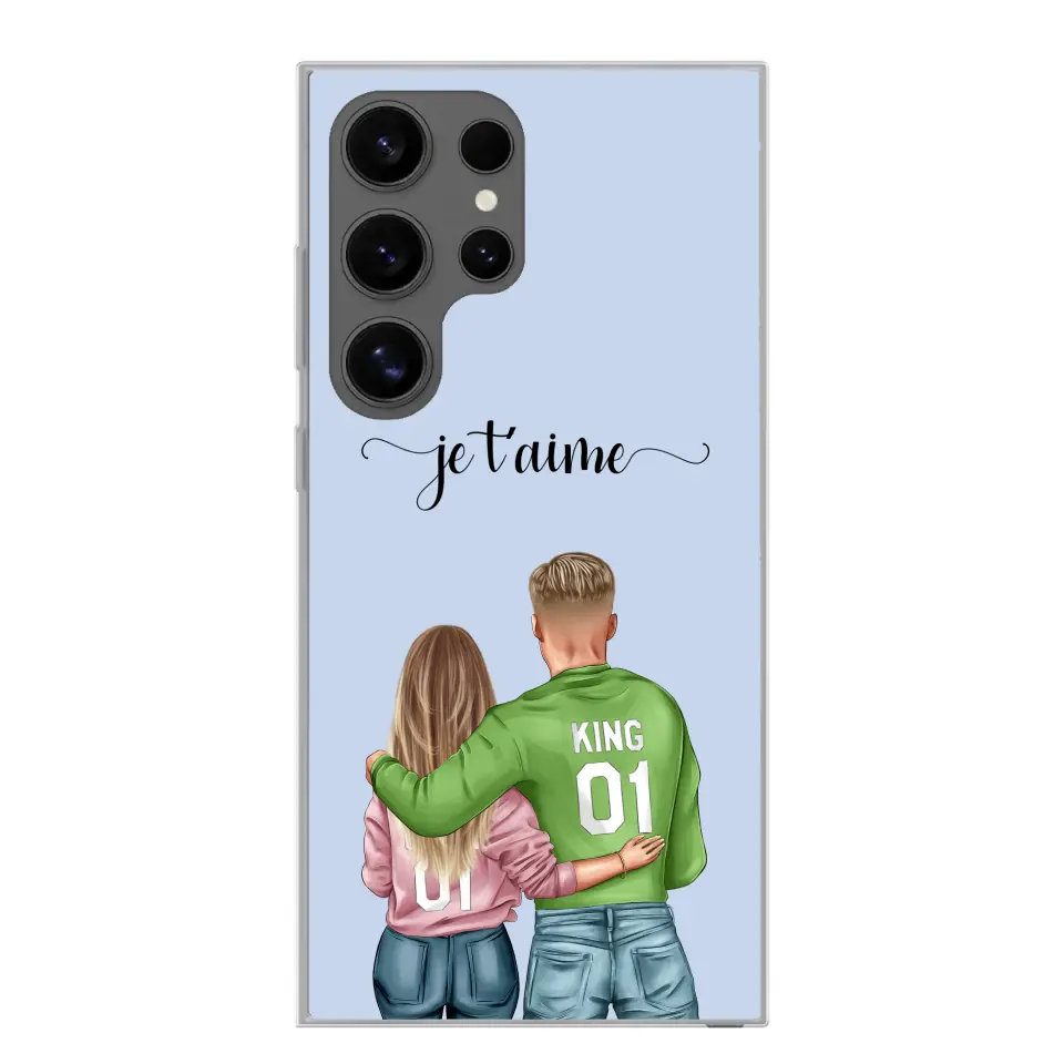 Couple - Coque de téléphone personnalisée