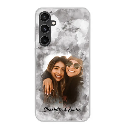 Votre photo (style aquarelle) - Coque de téléphone personnalisée