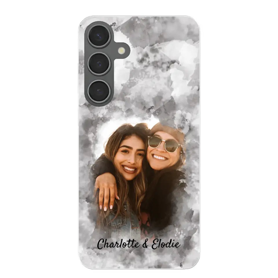Votre photo (style aquarelle) - Coque de téléphone personnalisée