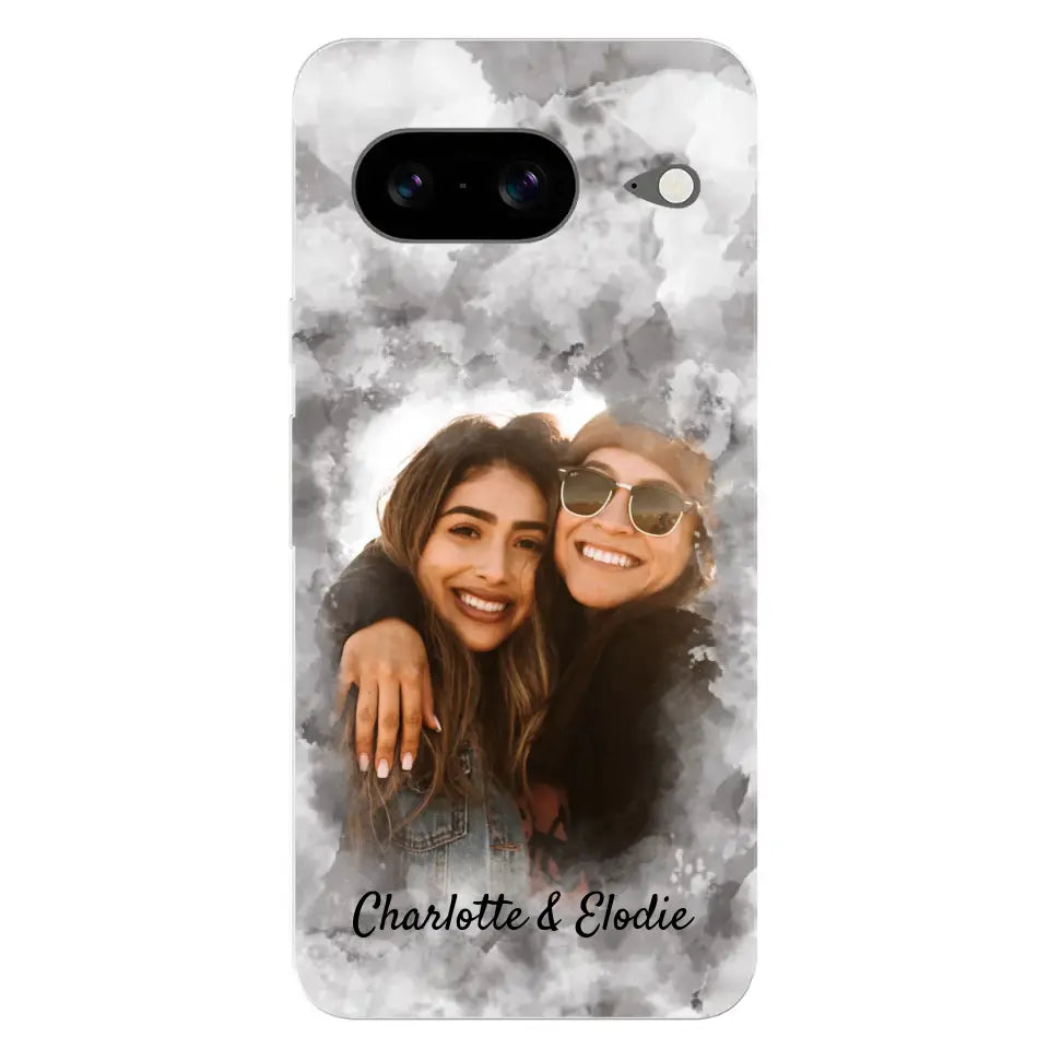 Votre photo (style aquarelle) - Coque de téléphone personnalisée