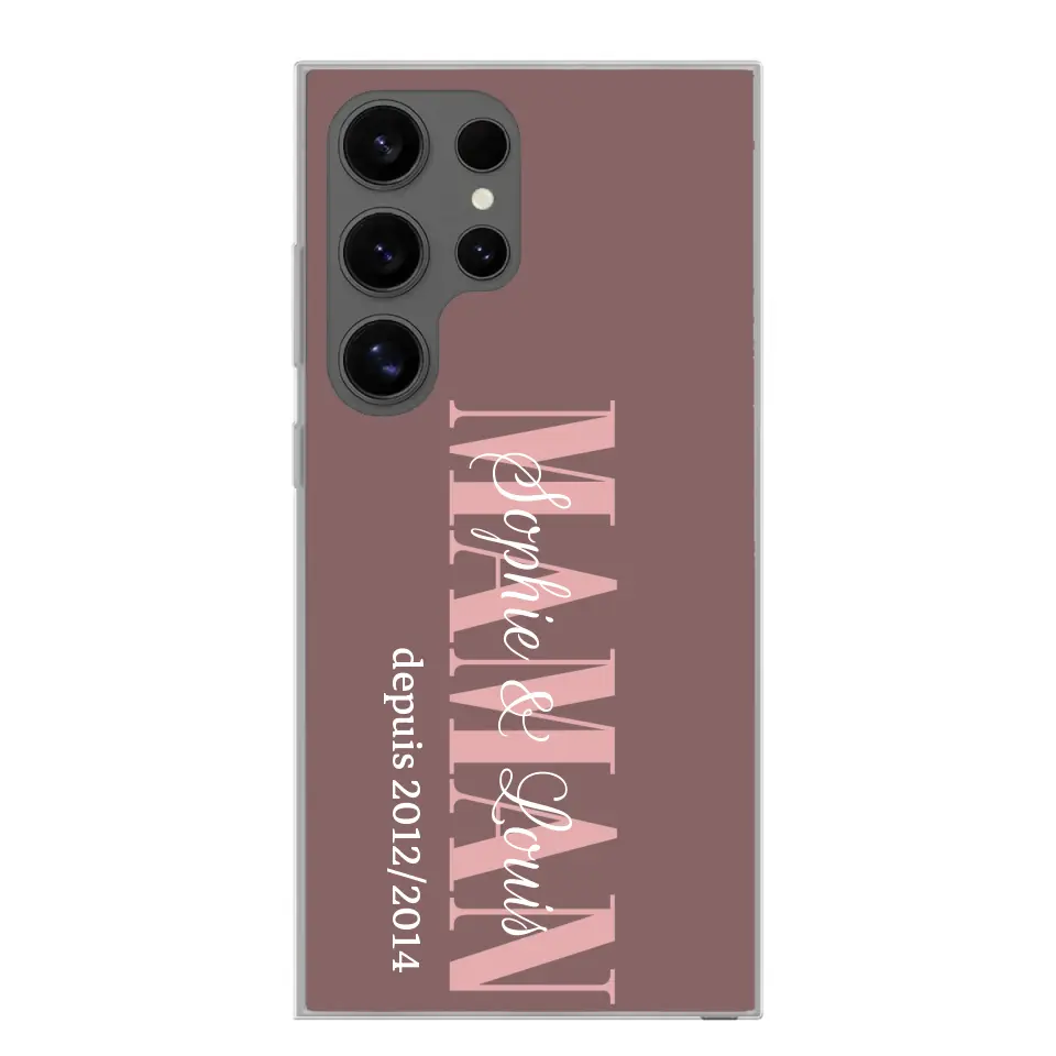 Êtres chers - Coque de téléphone personnalisée
