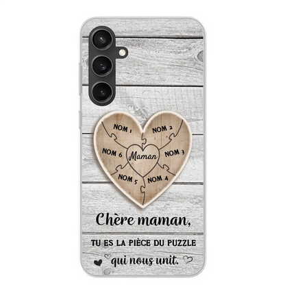 Pièce de puzzle - Coque de téléphone personnalisée