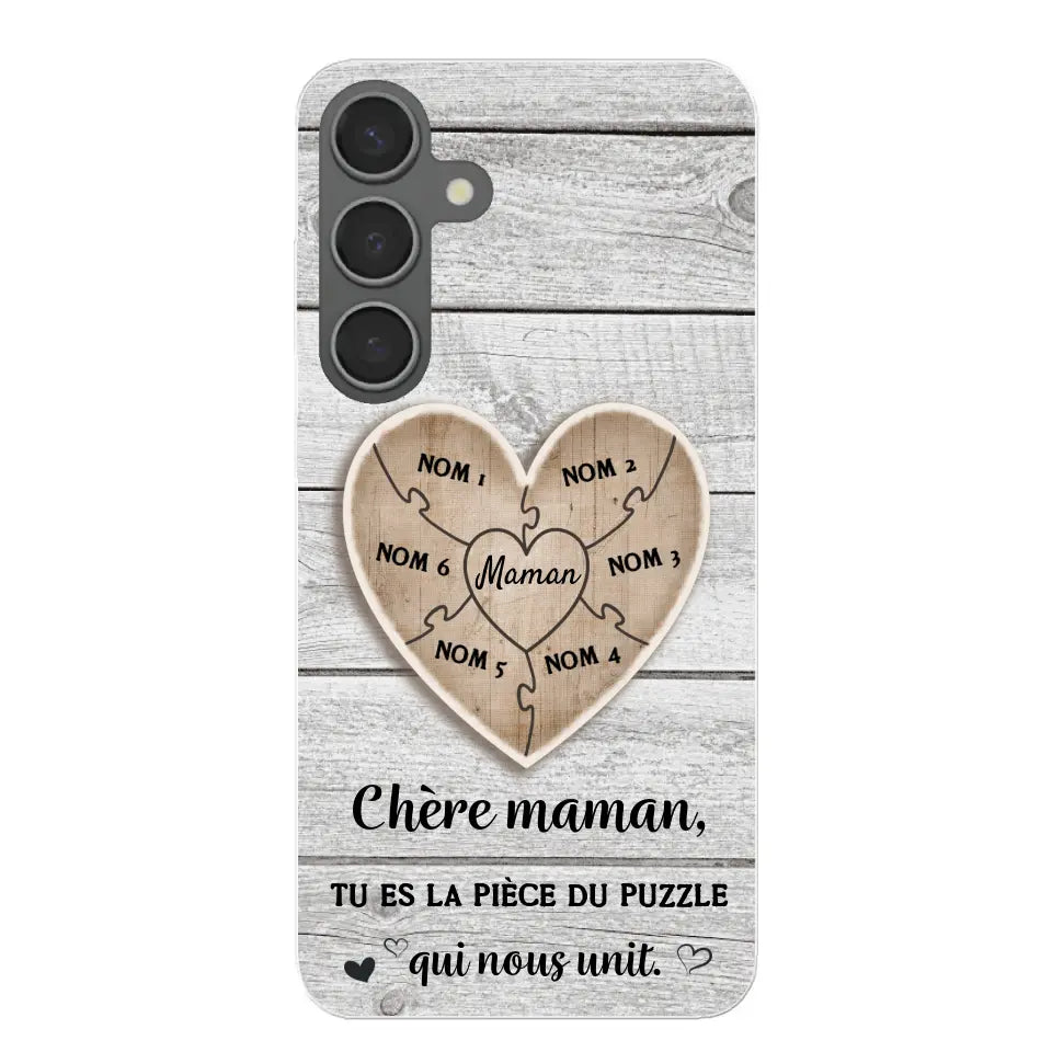 Pièce de puzzle - Coque de téléphone personnalisée