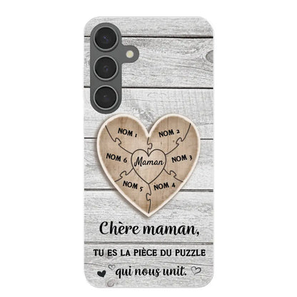 Pièce de puzzle - Coque de téléphone personnalisée