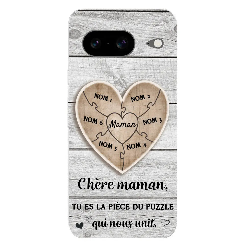 Pièce de puzzle - Coque de téléphone personnalisée