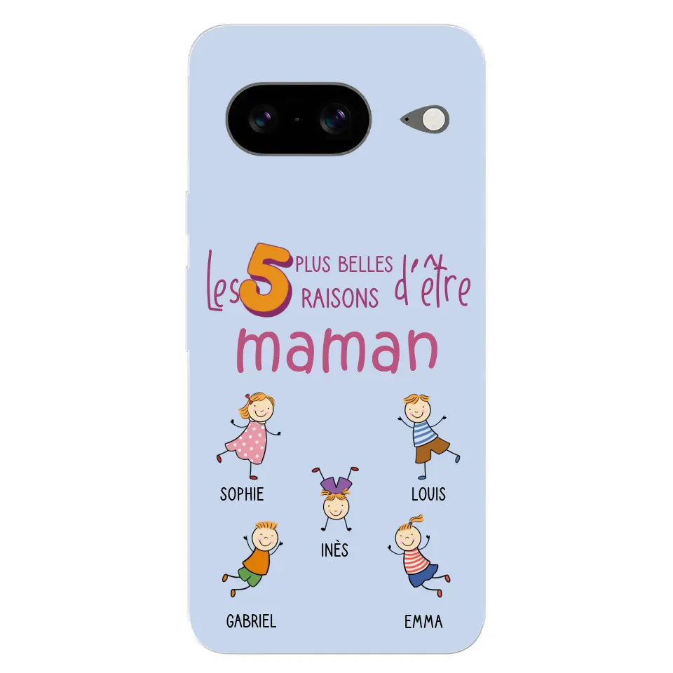 Les plus belles raisons - Coque téléphone personnalisée