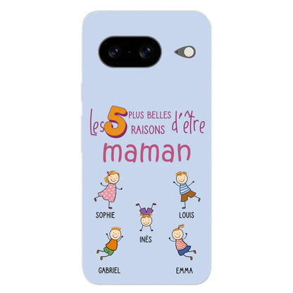 Les plus belles raisons - Coque téléphone personnalisée