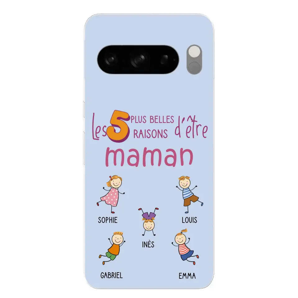 Les plus belles raisons - Coque téléphone personnalisée