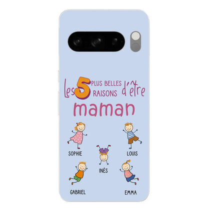 Les plus belles raisons - Coque téléphone personnalisée
