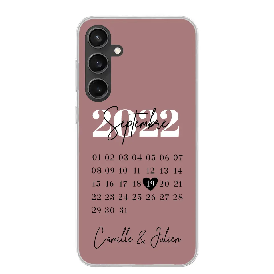 Une journée spéciale - coque de téléphone personnalisée