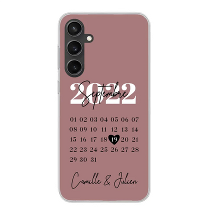 Une journée spéciale - coque de téléphone personnalisée