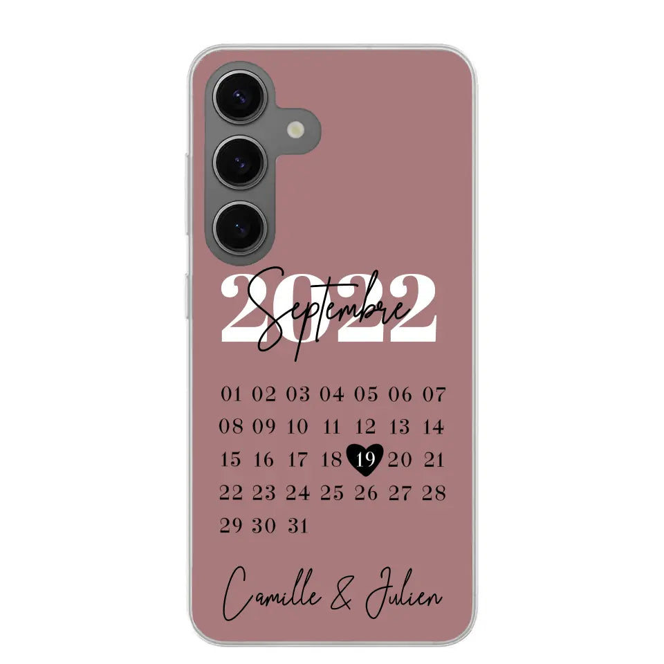 Une journée spéciale - coque de téléphone personnalisée