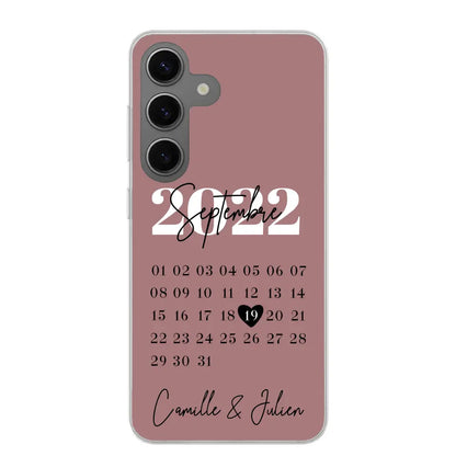 Une journée spéciale - coque de téléphone personnalisée