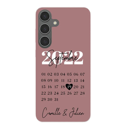 Une journée spéciale - coque de téléphone personnalisée