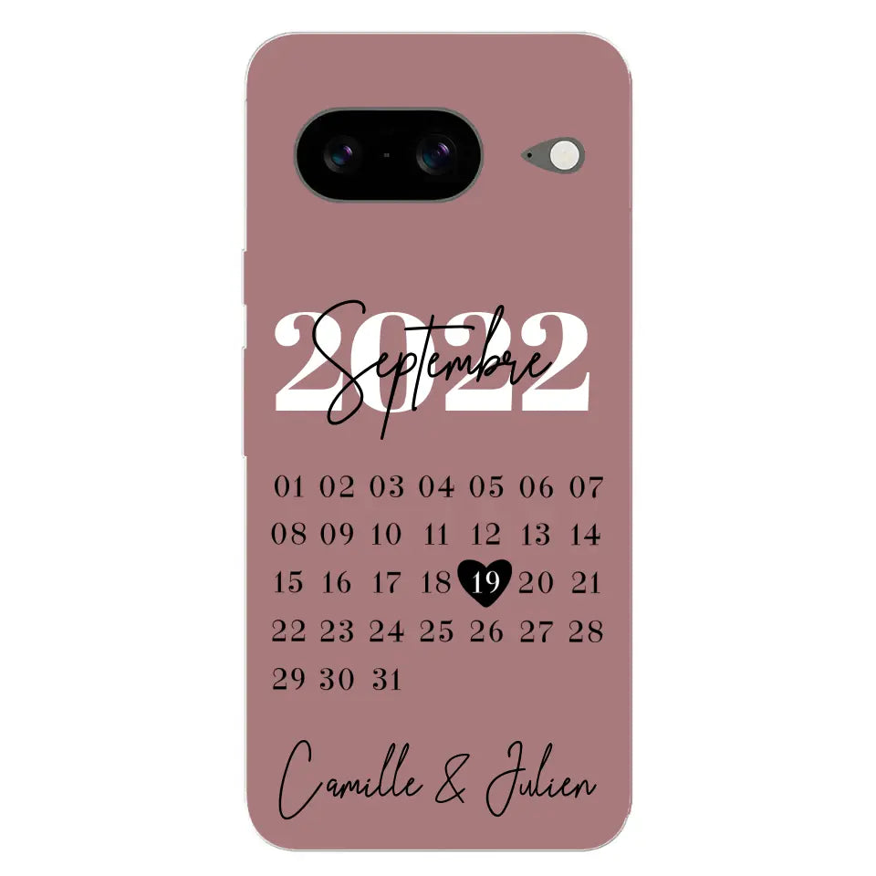Une journée spéciale - coque de téléphone personnalisée