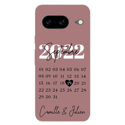 Une journée spéciale - coque de téléphone personnalisée