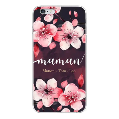 Amour des fleurs - Coque de téléphone personnalisée
