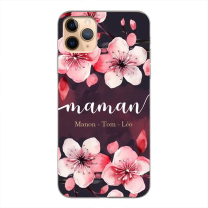 Amour des fleurs - Coque de téléphone personnalisée