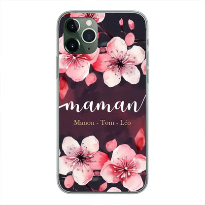Amour des fleurs - Coque de téléphone personnalisée