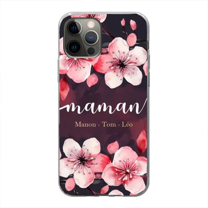 Amour des fleurs - Coque de téléphone personnalisée