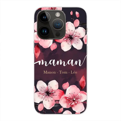 Amour des fleurs - Coque de téléphone personnalisée