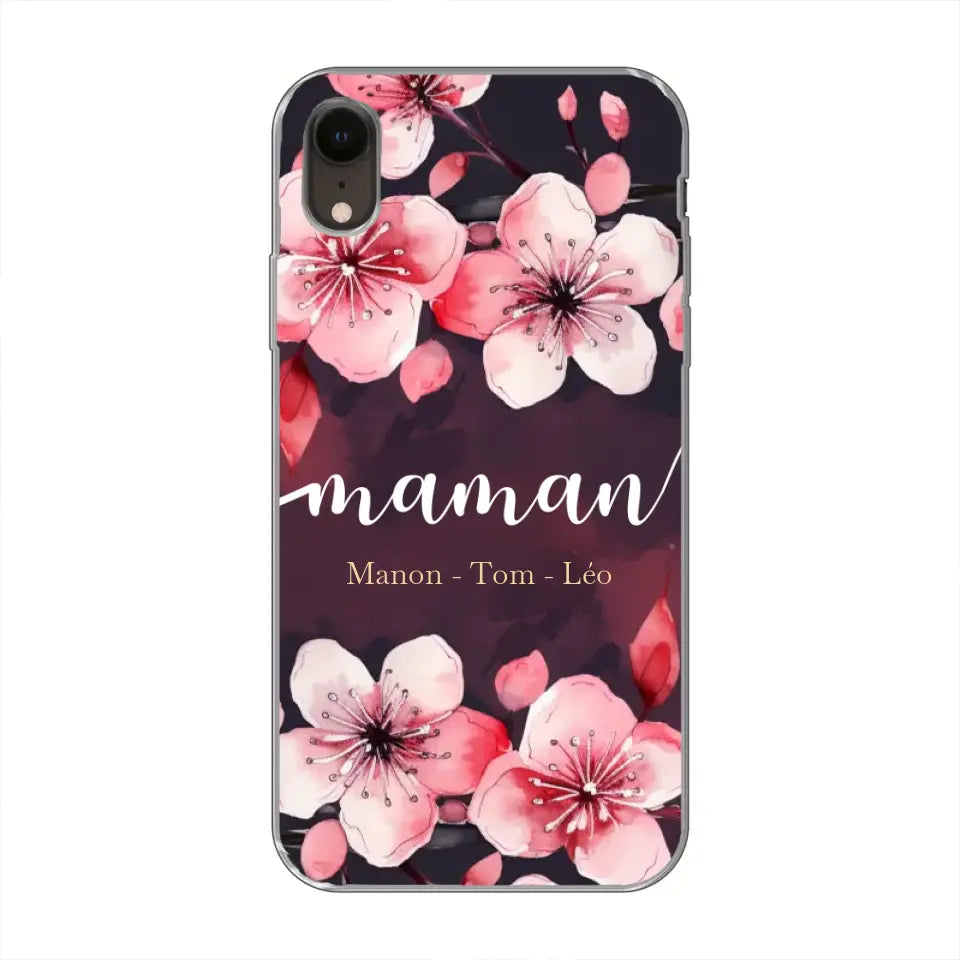 Amour des fleurs - Coque de téléphone personnalisée