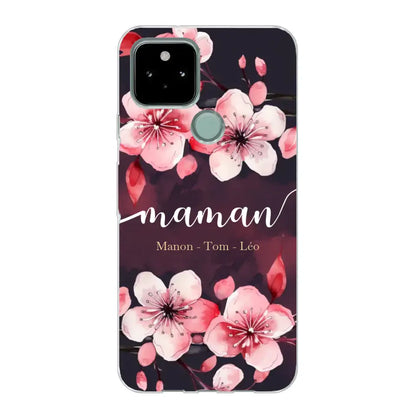 Amour des fleurs - Coque de téléphone personnalisée
