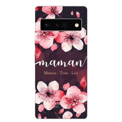 Amour des fleurs - Coque de téléphone personnalisée