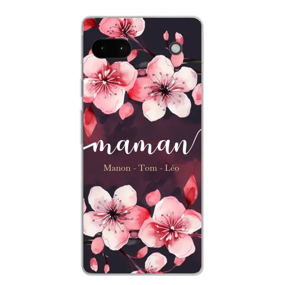 Amour des fleurs - Coque de téléphone personnalisée