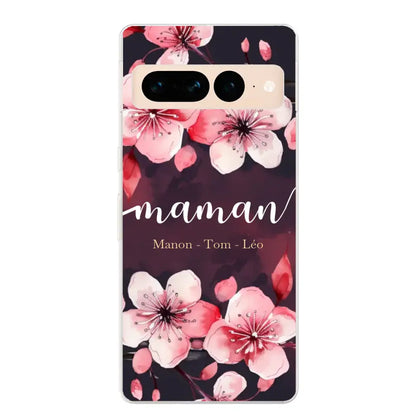 Amour des fleurs - Coque de téléphone personnalisée