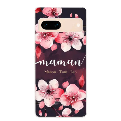 Amour des fleurs - Coque de téléphone personnalisée