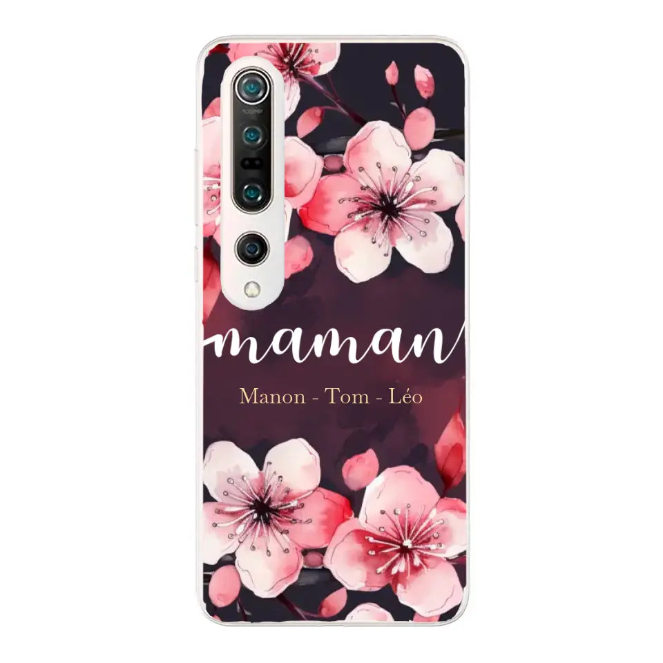 Amour des fleurs - Coque de téléphone personnalisée
