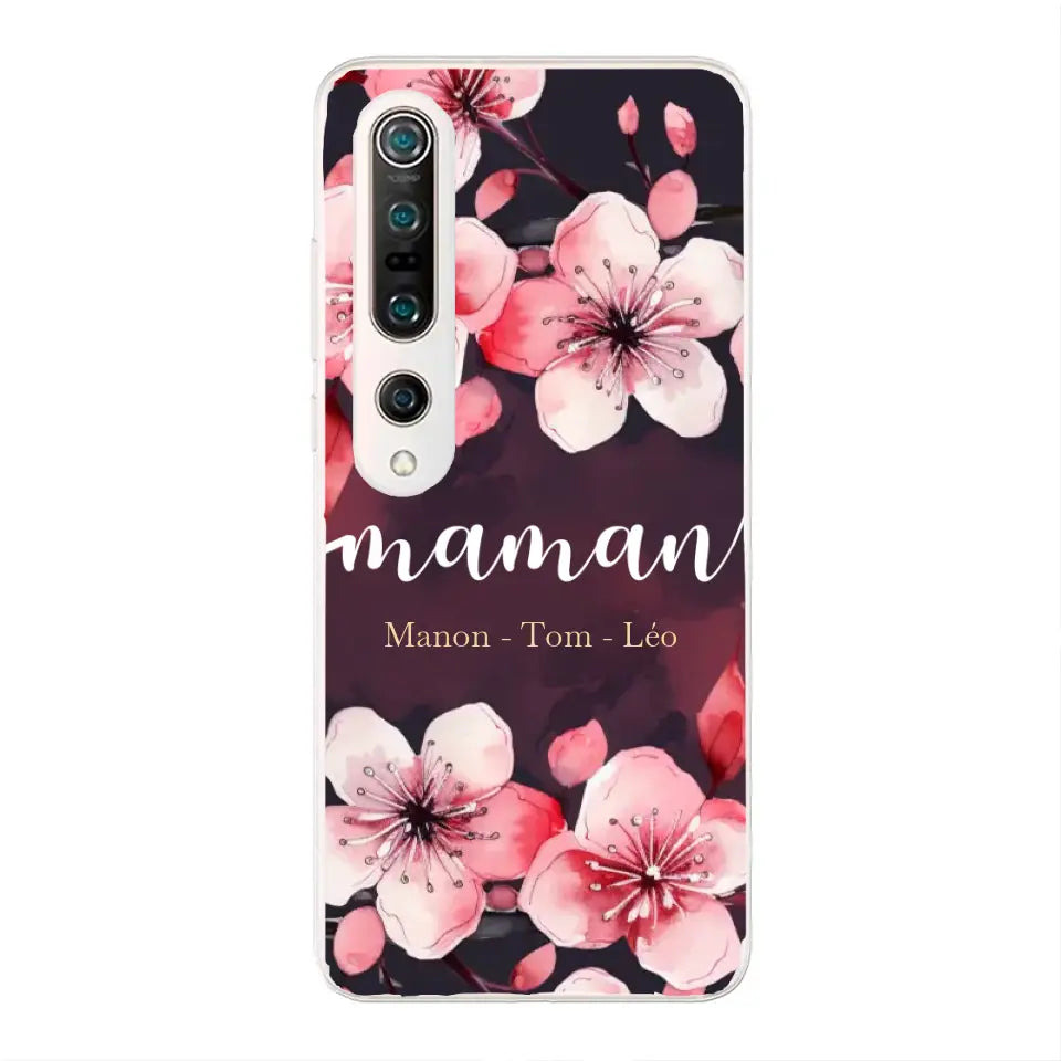 Amour des fleurs - Coque de téléphone personnalisée