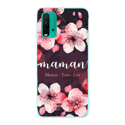 Amour des fleurs - Coque de téléphone personnalisée