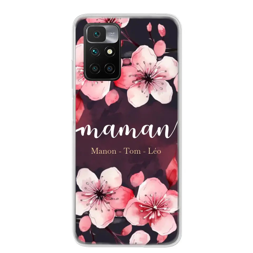Amour des fleurs - Coque de téléphone personnalisée