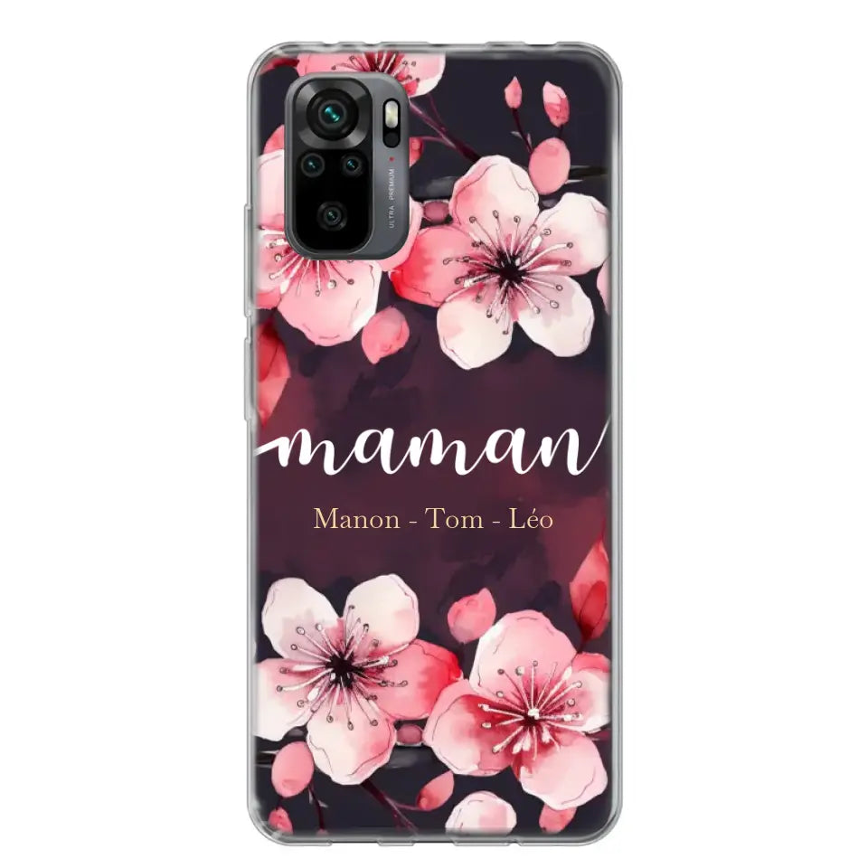 Amour des fleurs - Coque de téléphone personnalisée