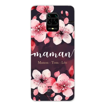 Amour des fleurs - Coque de téléphone personnalisée