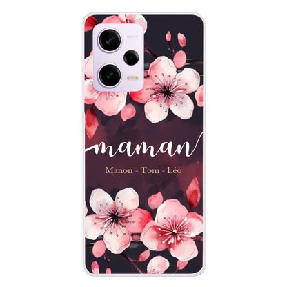 Amour des fleurs - Coque de téléphone personnalisée